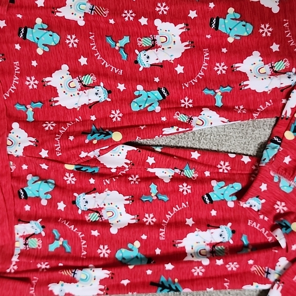 Merry Lane Llama Pajamas - Picture 3 of 4